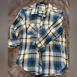Blue flannel
